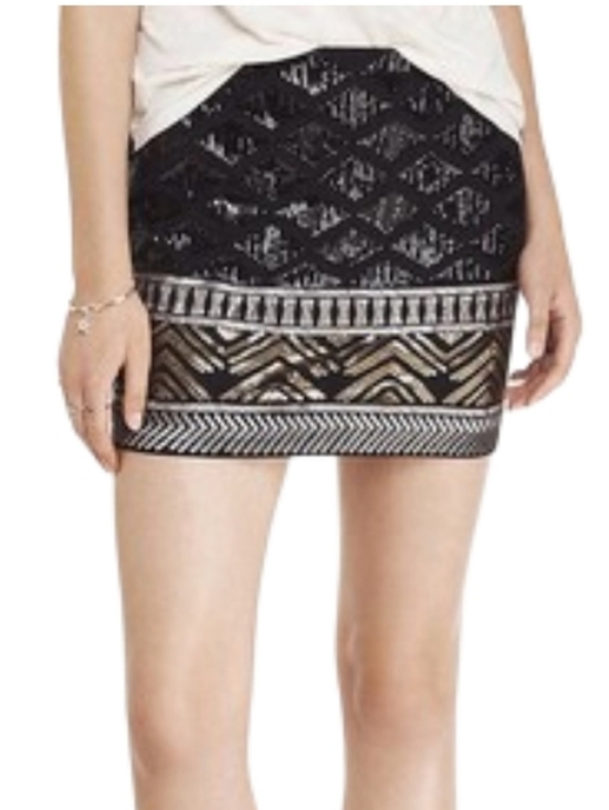 Express Dresses & Skirts - Express Diamond Sequin Mini Skirt Size Small